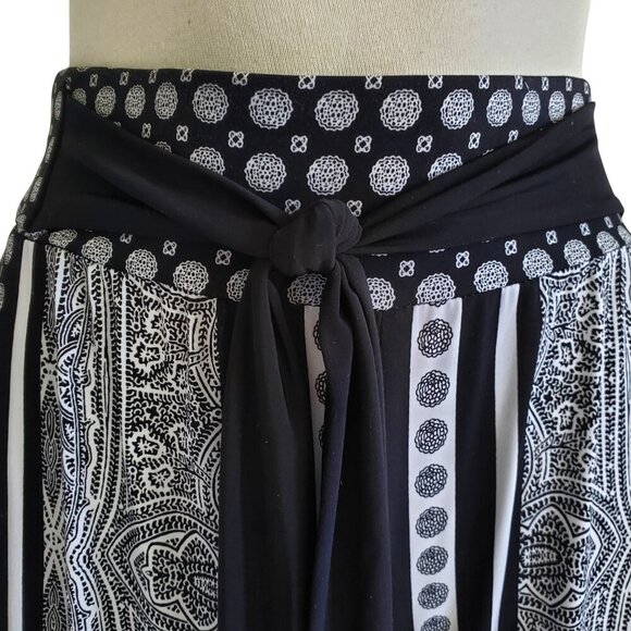 International Concepts Wide-Leg Pants Palazzo Pants BW Carrara Marble S - Picture 3 of 14